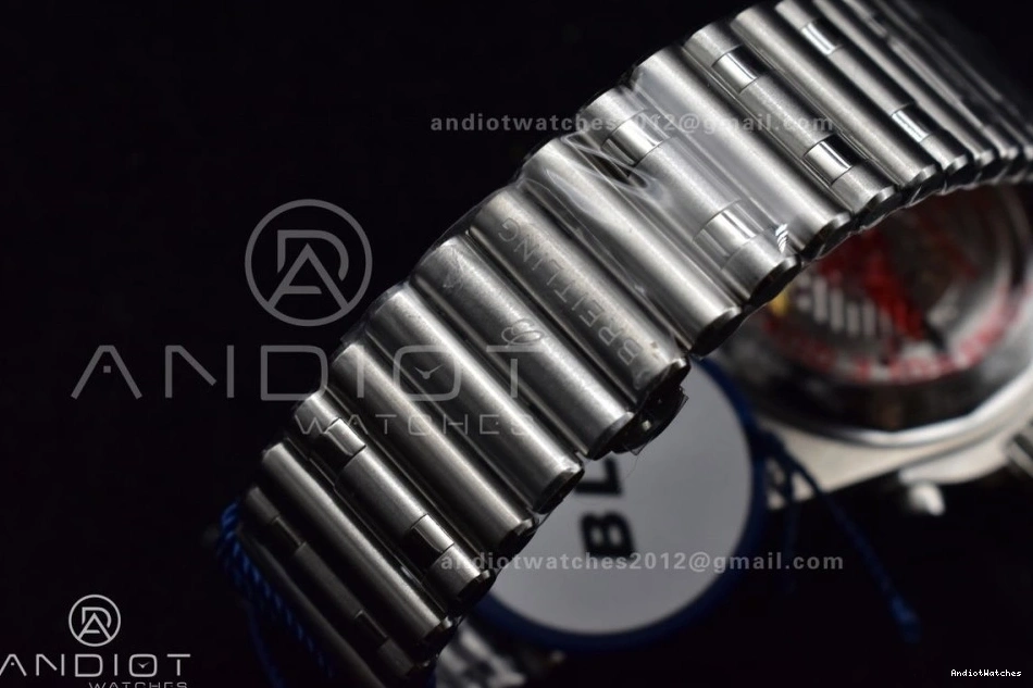 Dial BLSF B01 Bracelet Black Breathable A SS on 42mm 1:1 Best Edition 538 SS Chronomat 1231